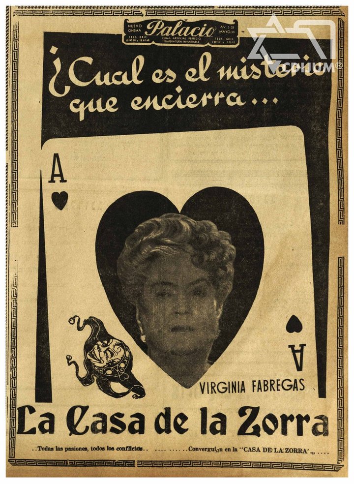 La Casa De La Zorra (1945) Poster