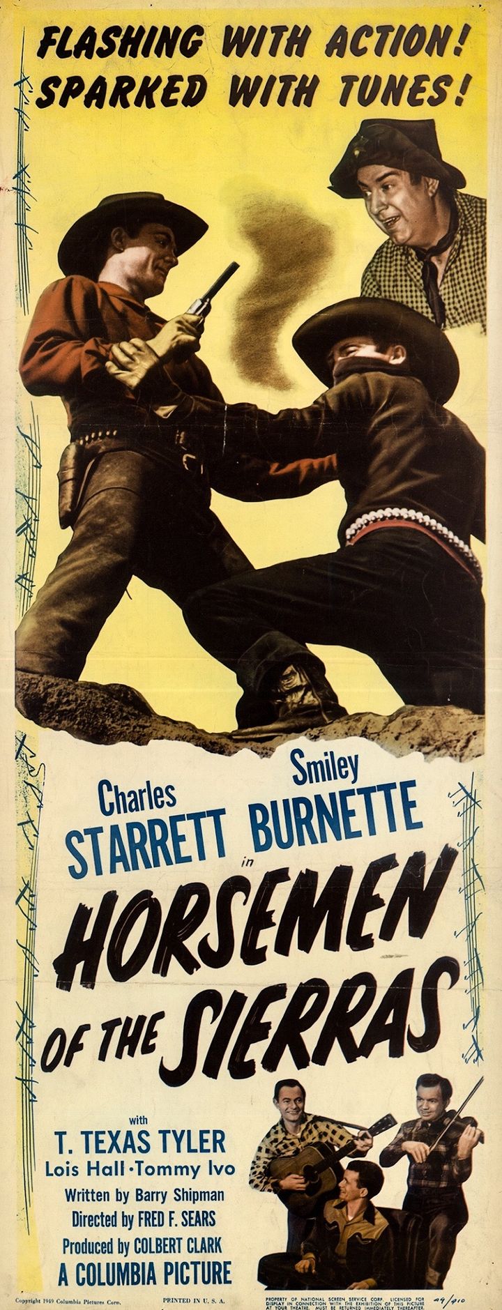 Horsemen Of The Sierras (1949) Poster