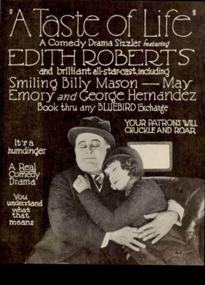 A Taste Of Life (1919) Poster