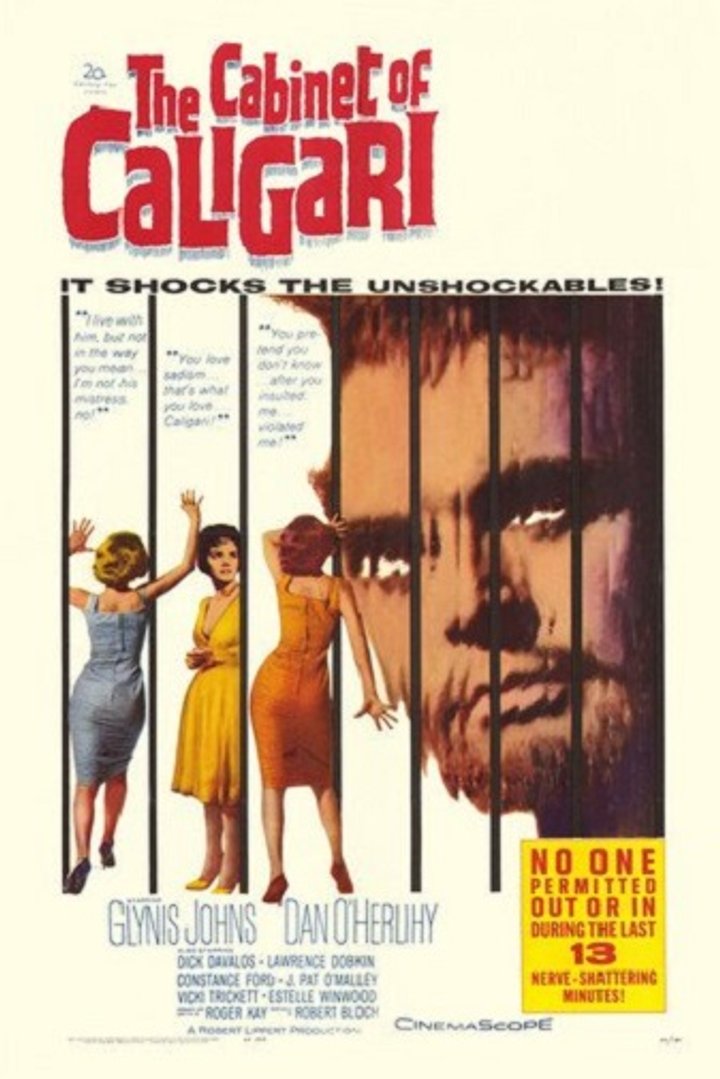 The Cabinet Of Caligari (1962) Poster