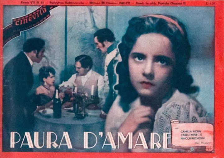 Paura D'amare (1942) Poster