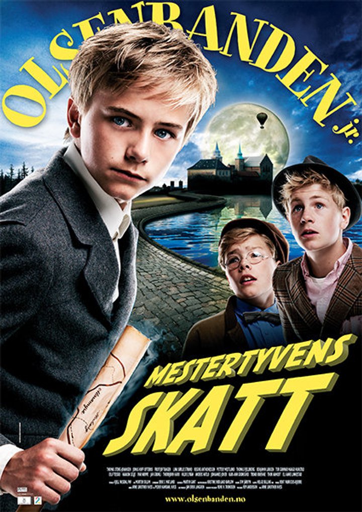 Olsenbanden Jr. Mestertyvens Skatt (2010) Poster