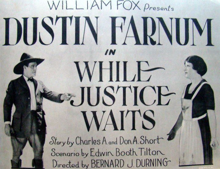 While Justice Waits (1922) Poster