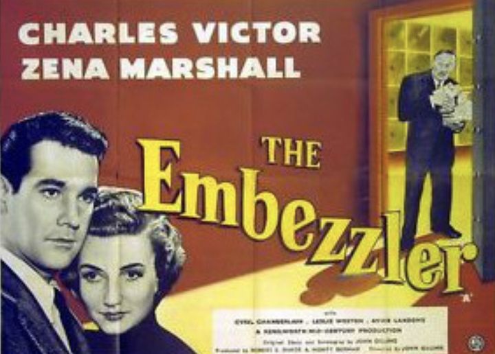 The Embezzler (1954) Poster