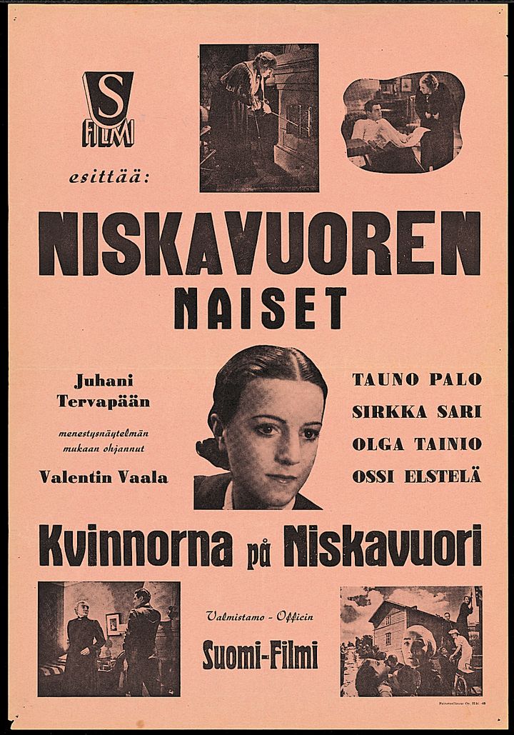 Niskavuoren Naiset (1938) Poster