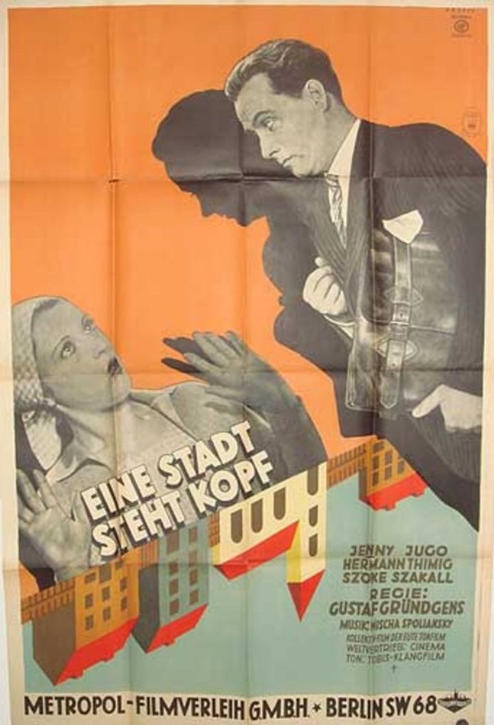 Eine Stadt Steht Kopf (1933) Poster