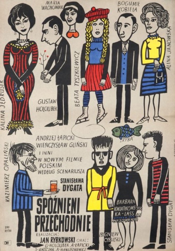 Spóznieni Przechodnie (1962) Poster