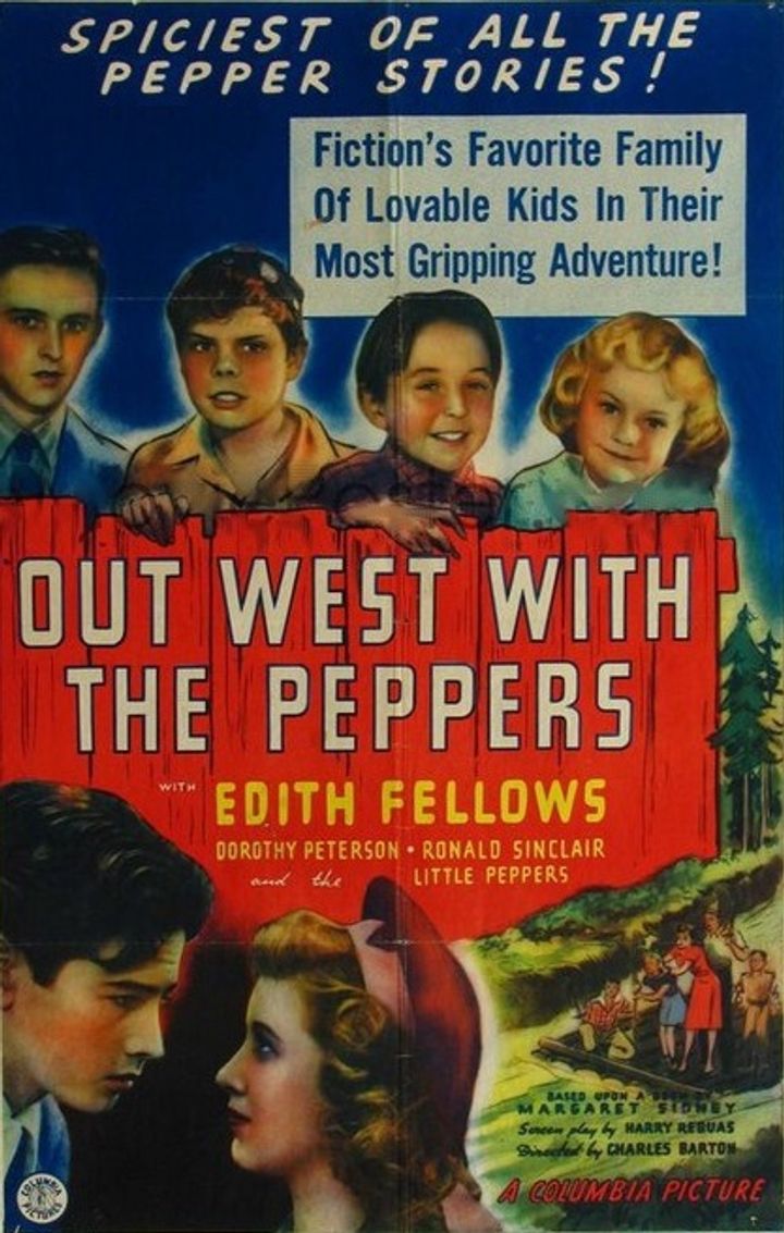 Out West With The Peppers (1940) Poster