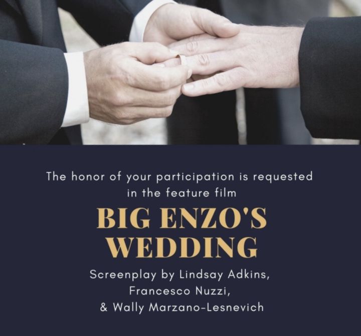 Big Enzo's Wedding Poster