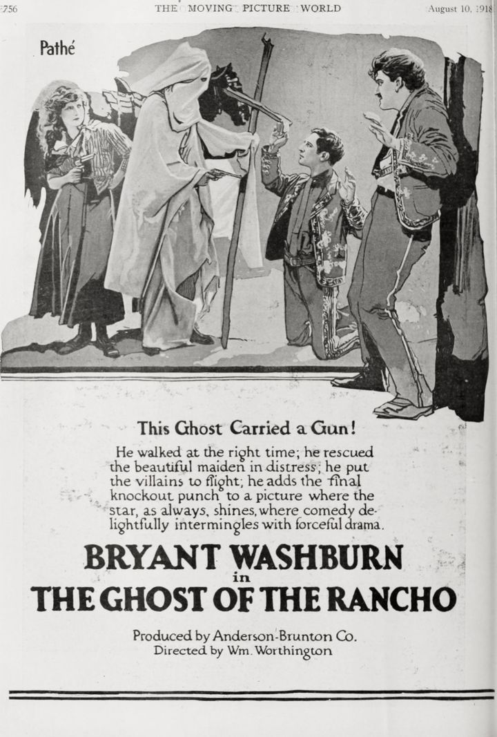 The Ghost Of The Rancho (1918) Poster