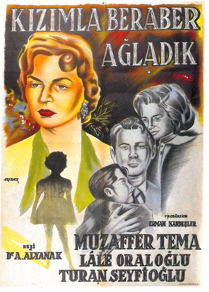 Kizimla Beraber Agladik (1955) Poster