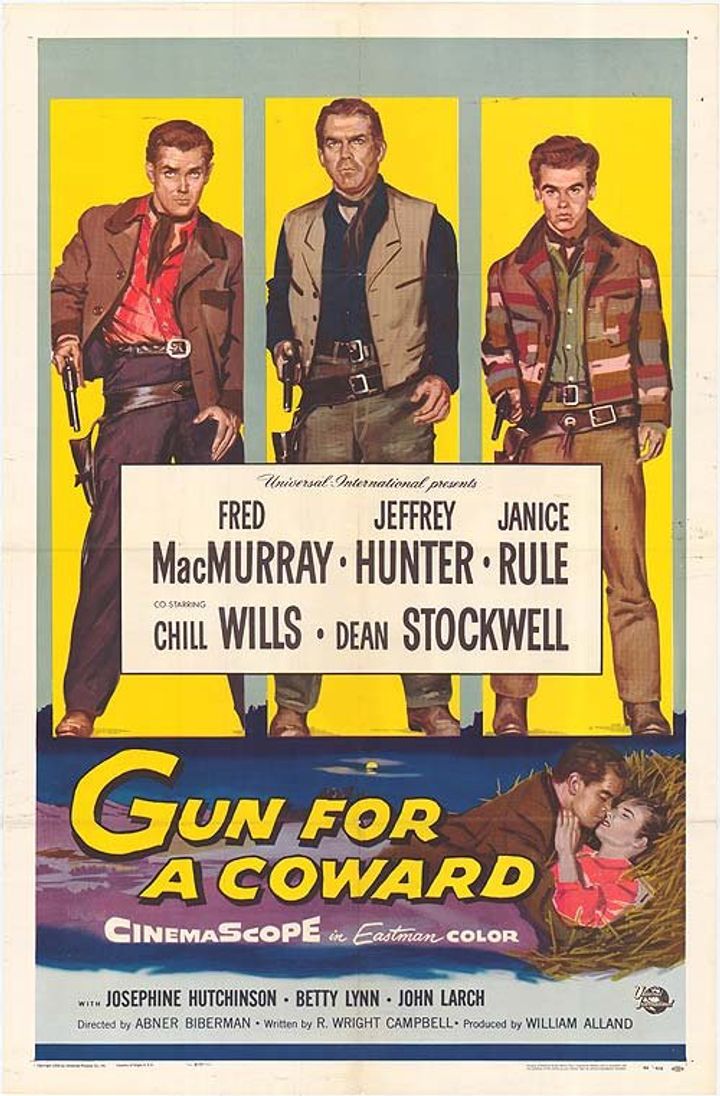 Gun For A Coward (1956) Poster