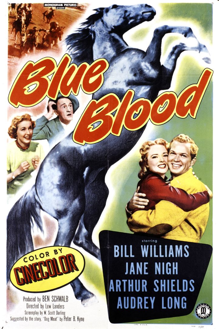 Blue Blood (1951) Poster