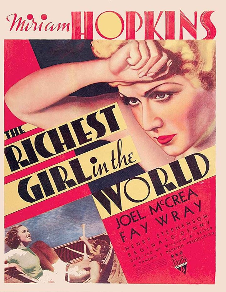 The Richest Girl In The World (1934) Poster