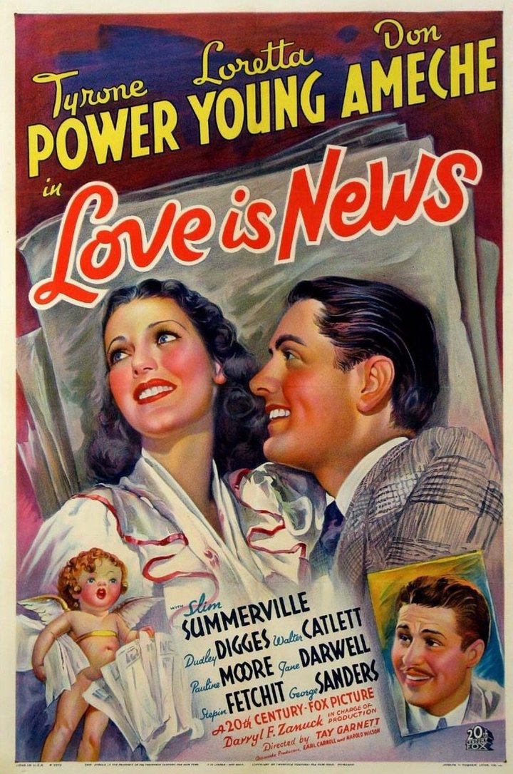 Love Is News (1937) Poster