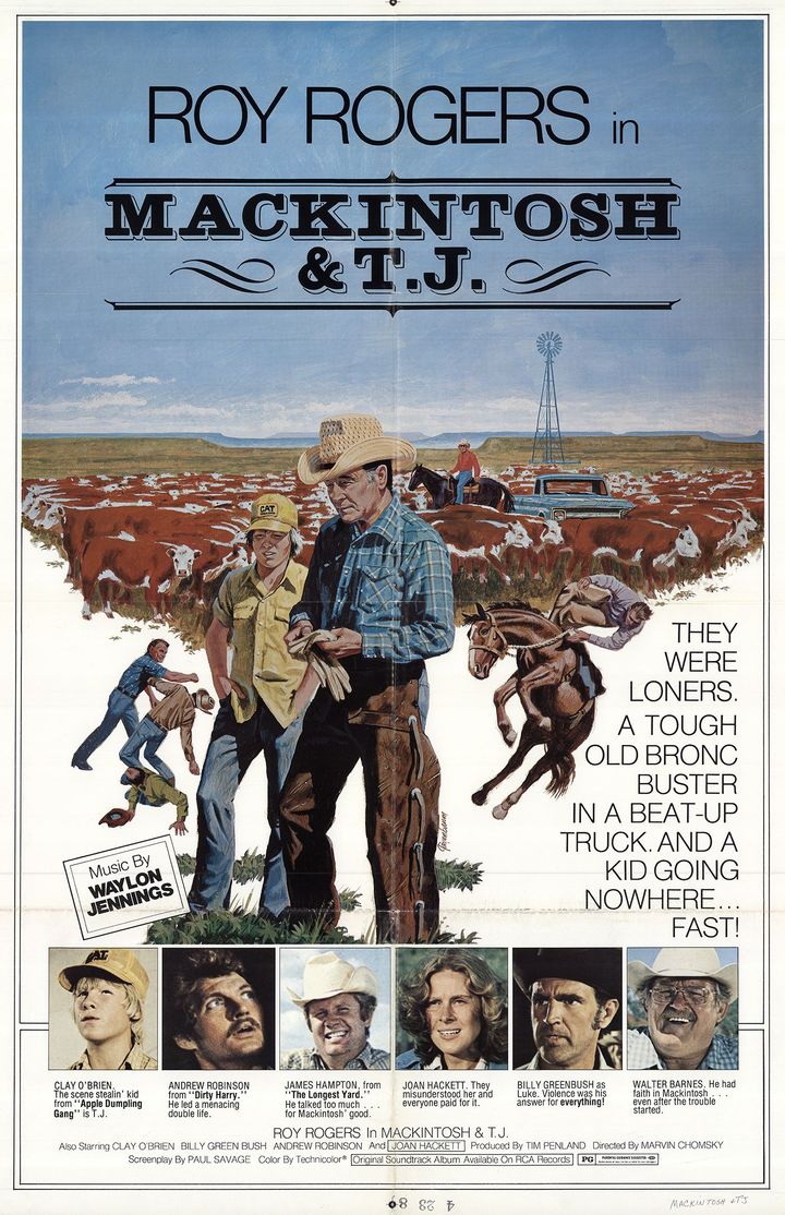 Mackintosh And T.j. (1975) Poster