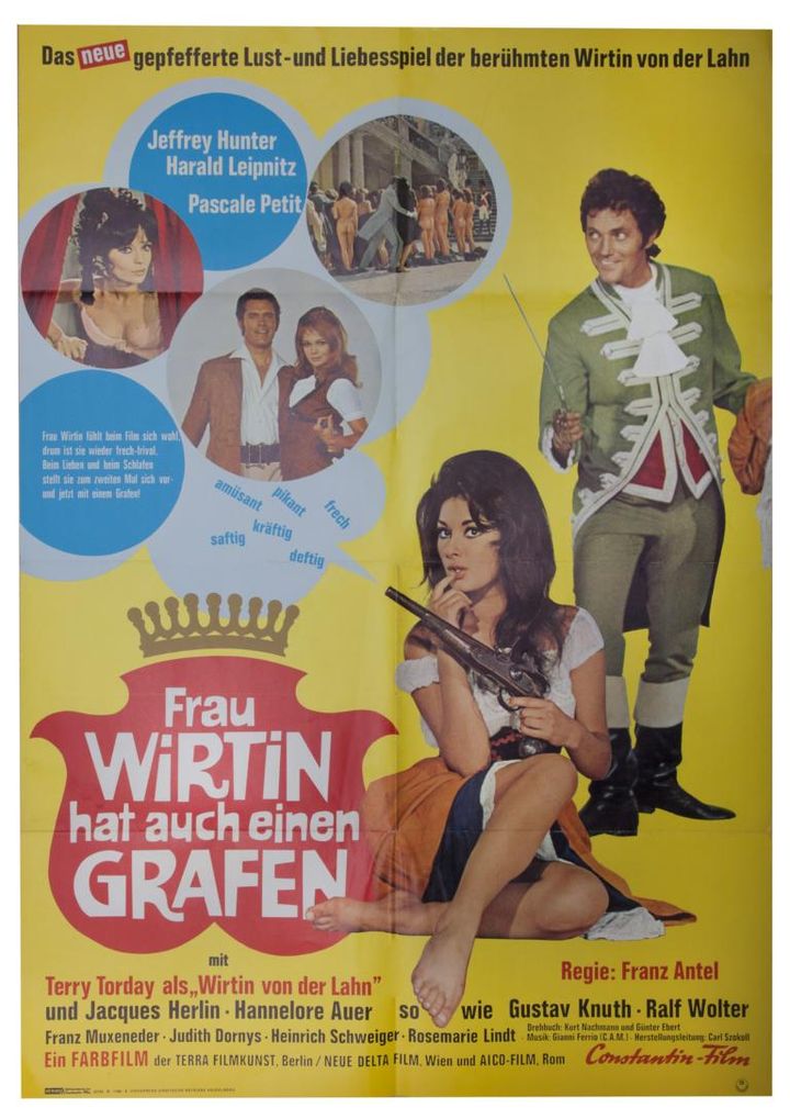 Frau Wirtin Hat Auch Einen Grafen (1968) Poster