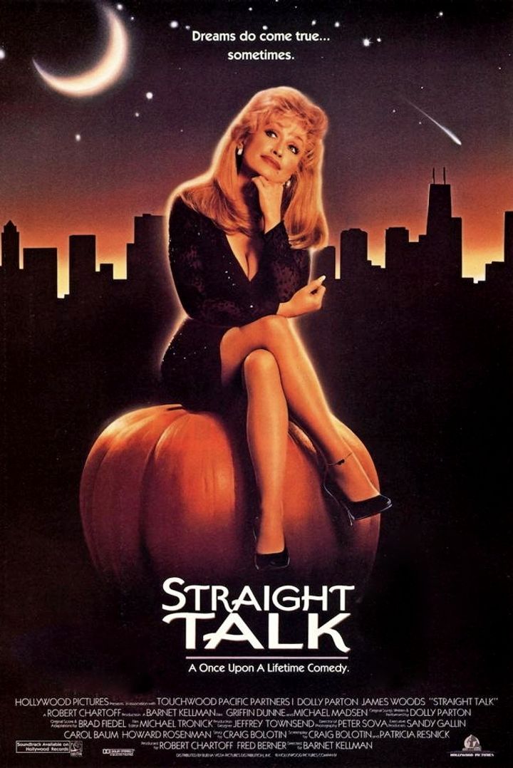 Straight Talk (1992) Poster