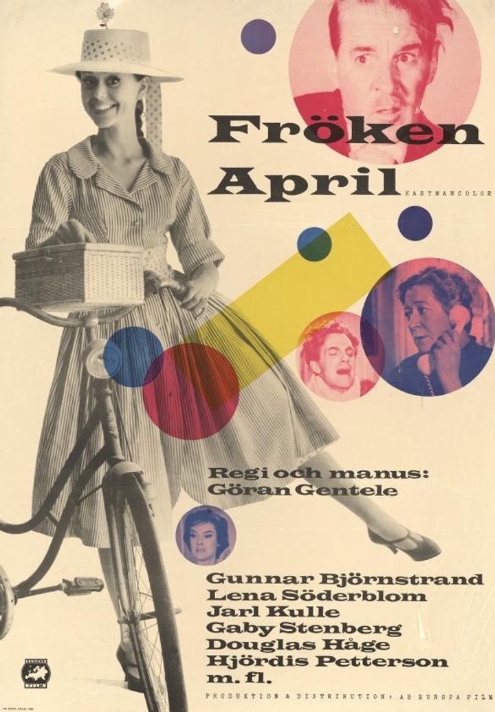 Fröken April (1958) Poster