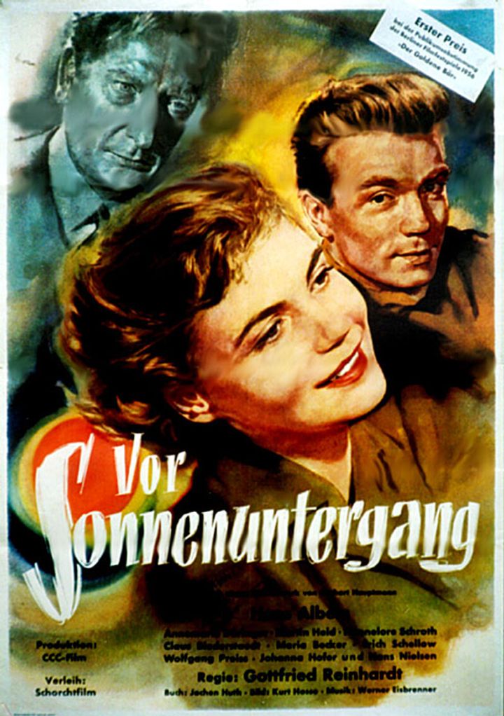 Vor Sonnenuntergang (1956) Poster