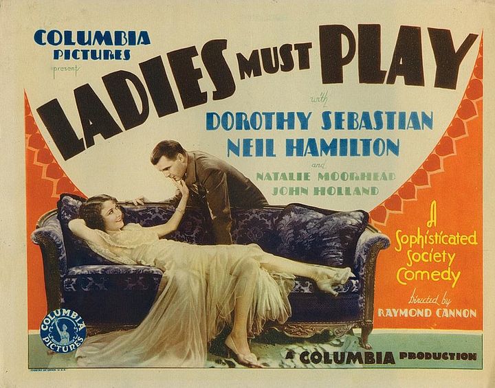 Ladies Must Play (1930) Poster