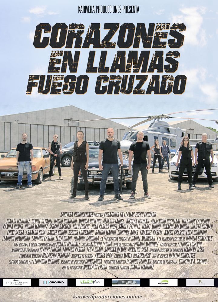 Corazones En Llamas: Fuego Cruzado (2021) Poster