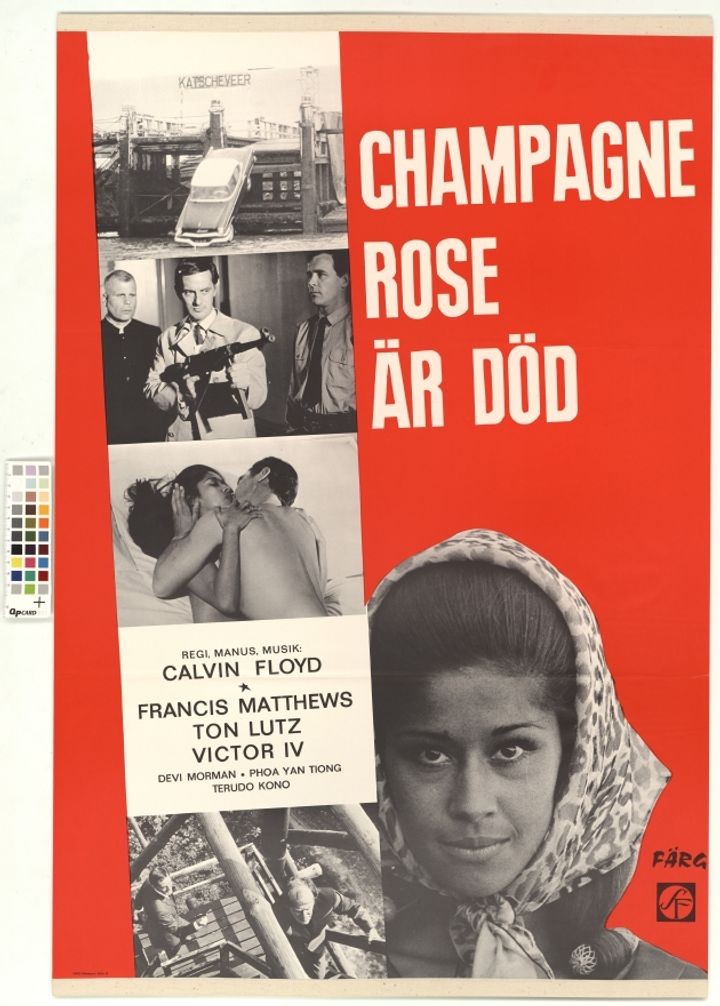 Champagne Rose Är Död (1970) Poster