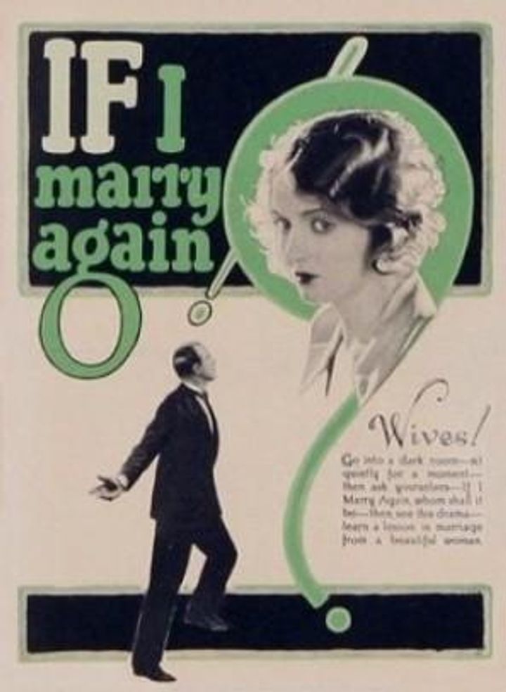 If I Marry Again (1925) Poster