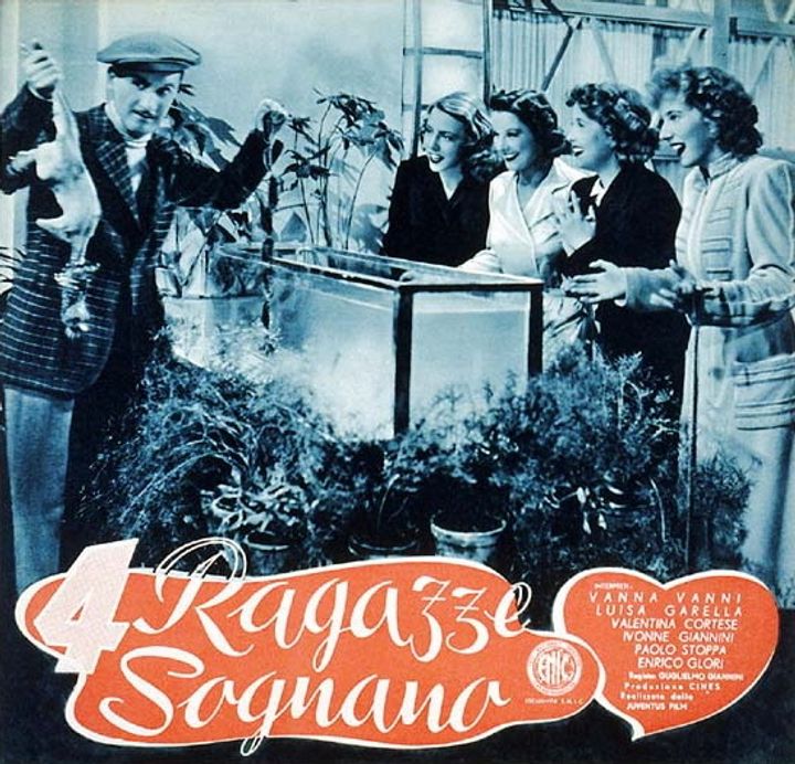 4 Ragazze Sognano (1943) Poster