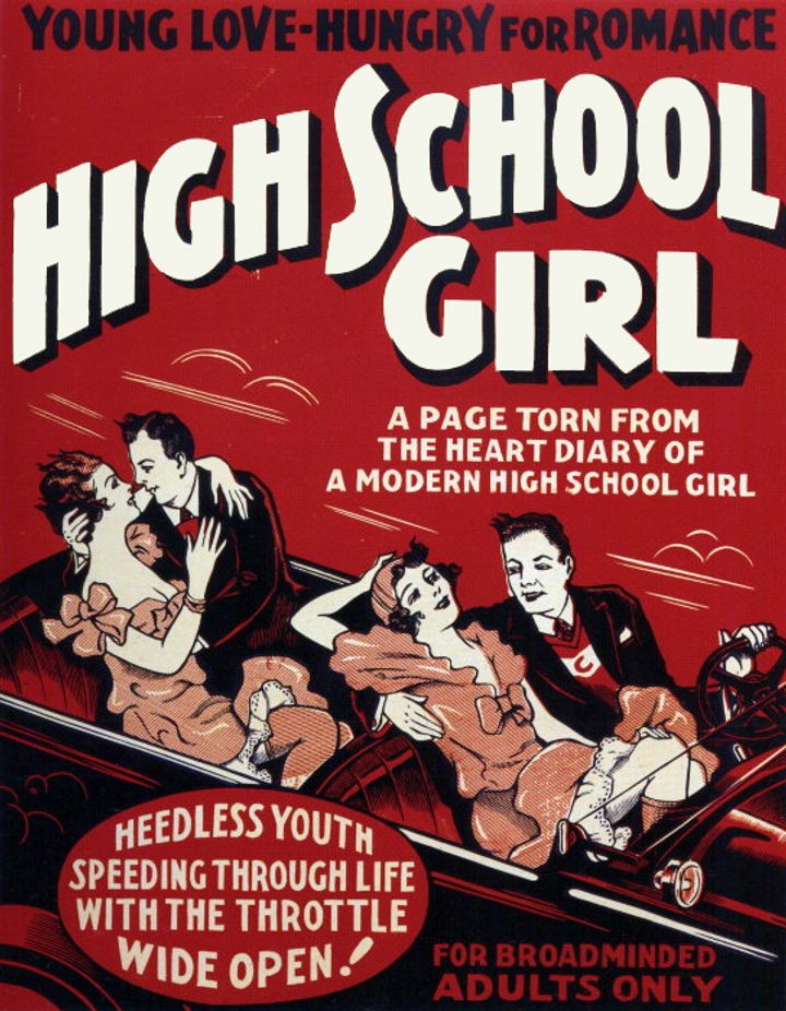 High School Girl (1934) Poster