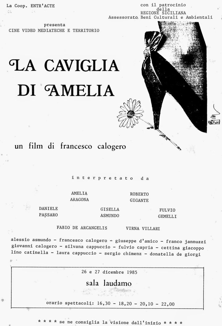 La Caviglia Di Amelia (1985) Poster