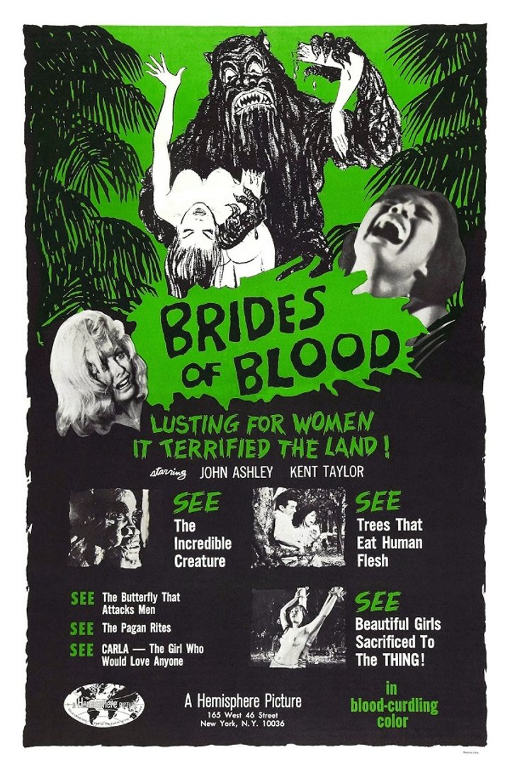 Brides Of Blood (1968) Poster