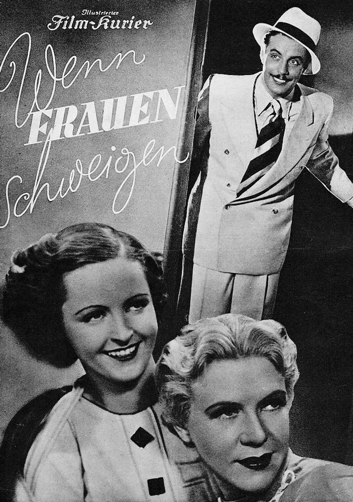 Wenn Frauen Schweigen (1937) Poster