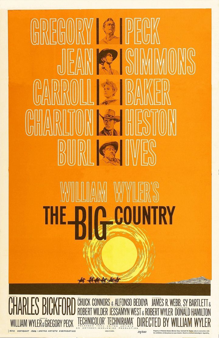 The Big Country (1958) Poster