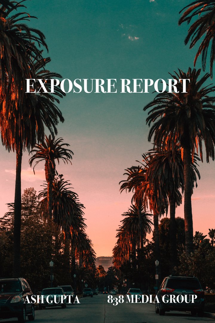 Exposure Report Poster