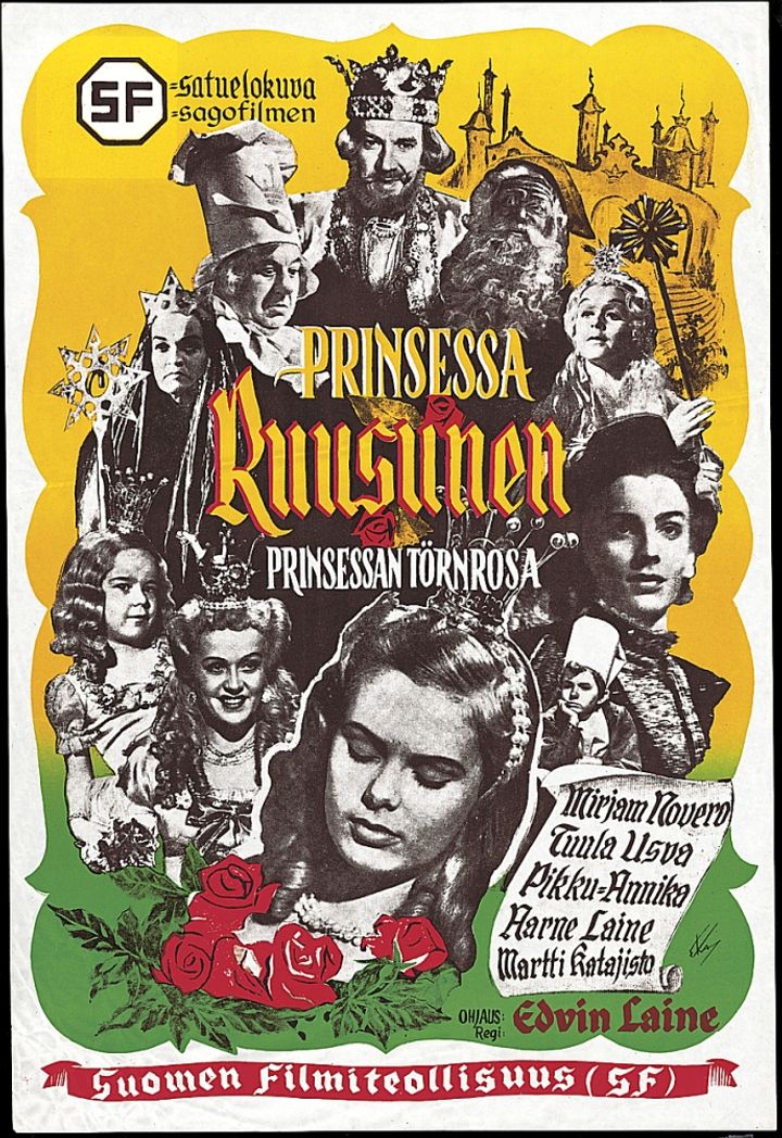 Prinsessa Ruusunen (1949) Poster