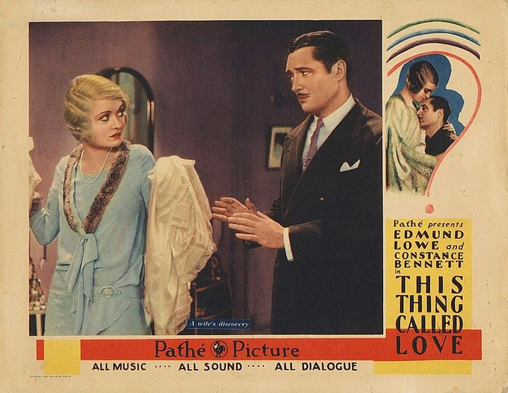 This Thing Called Love (1929) Poster