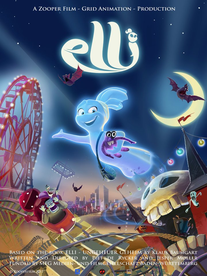 Elli And The Ghostly Ghost Train (2024) Poster