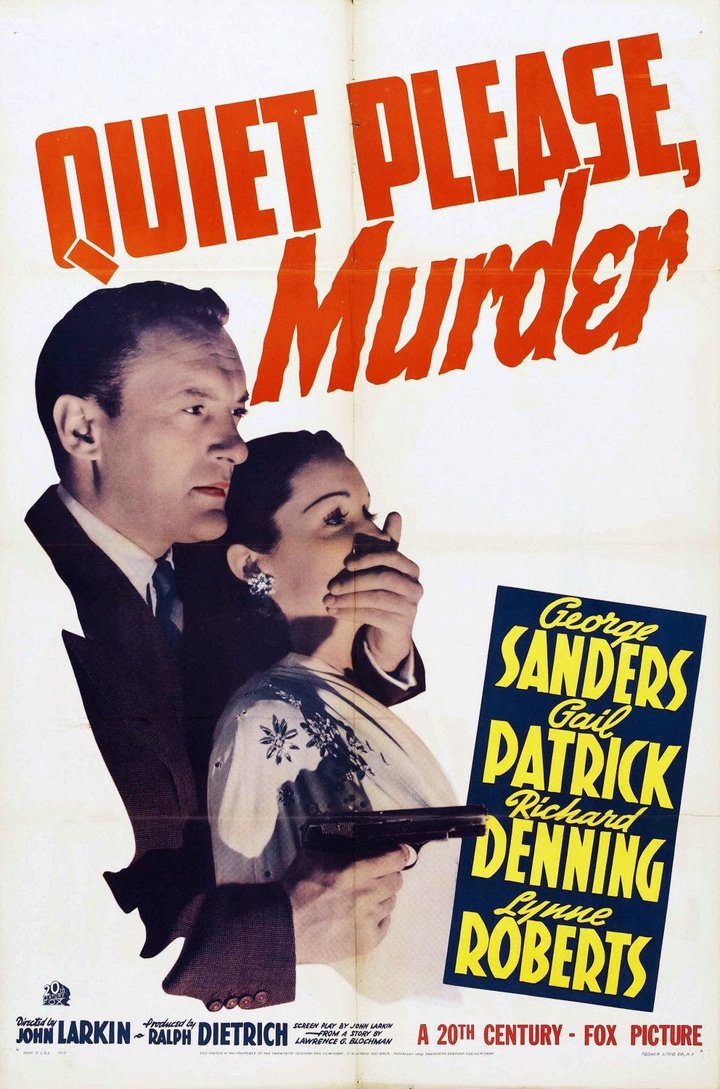 Quiet Please: Murder (1942) Poster