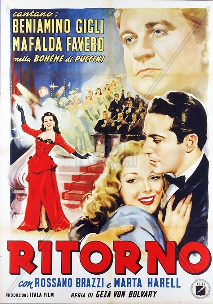 Ritorno (1940) Poster