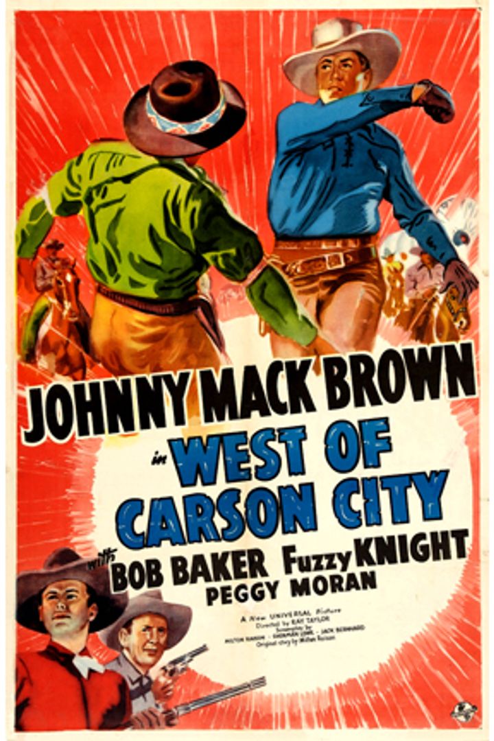 West Of Carson City (1940) Poster