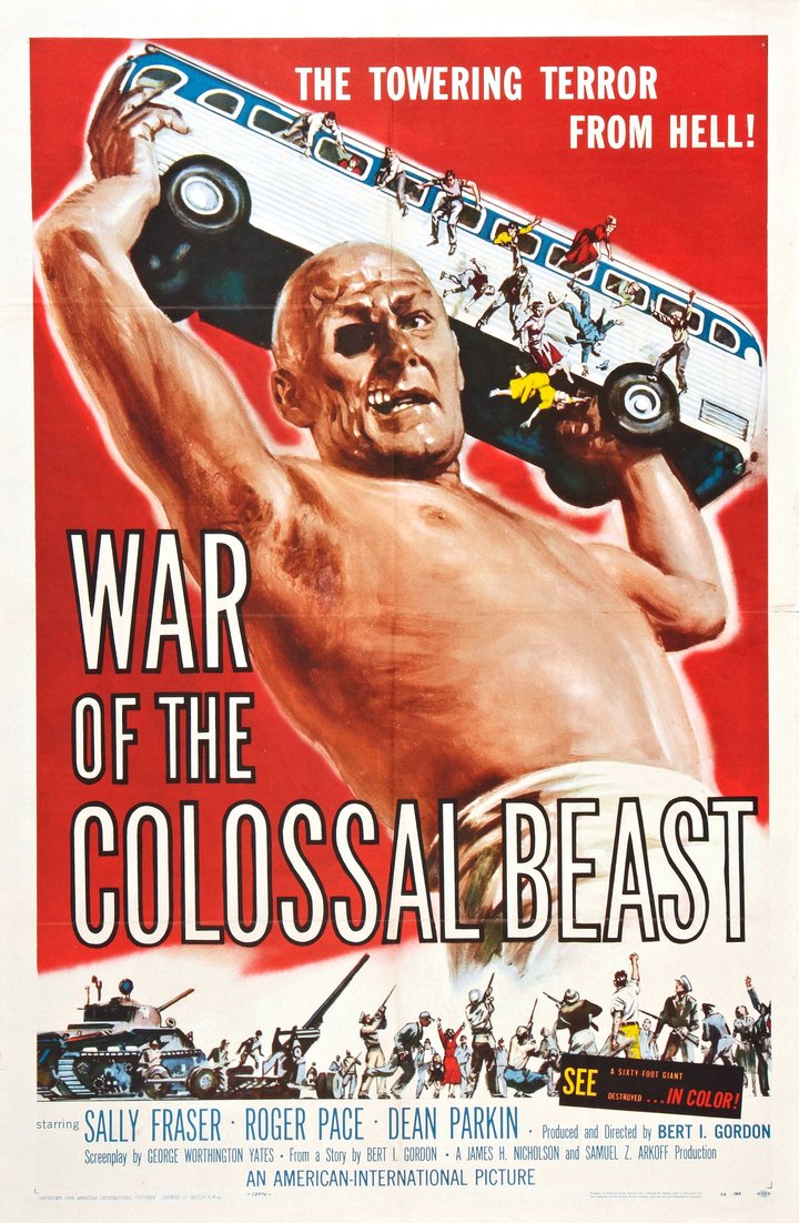 War Of The Colossal Beast (1958) Poster