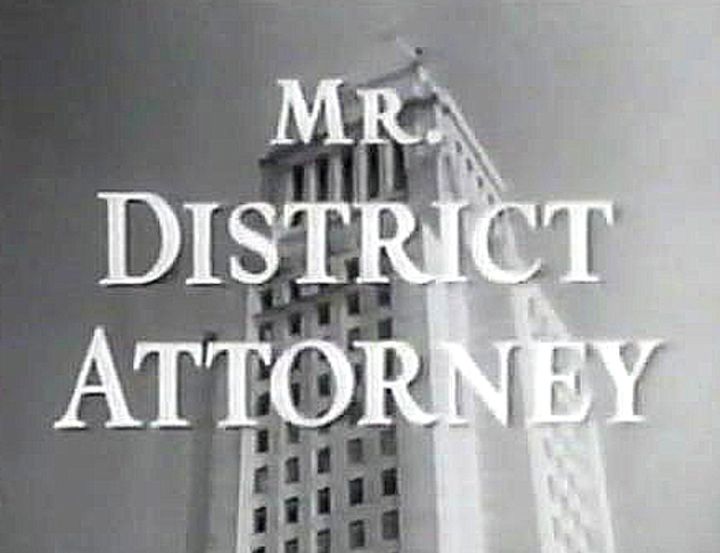 Mr. District Attorney (1954) Poster