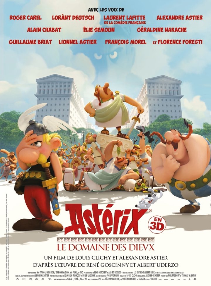 Astérix: Le Domaine Des Dieux (2014) Poster