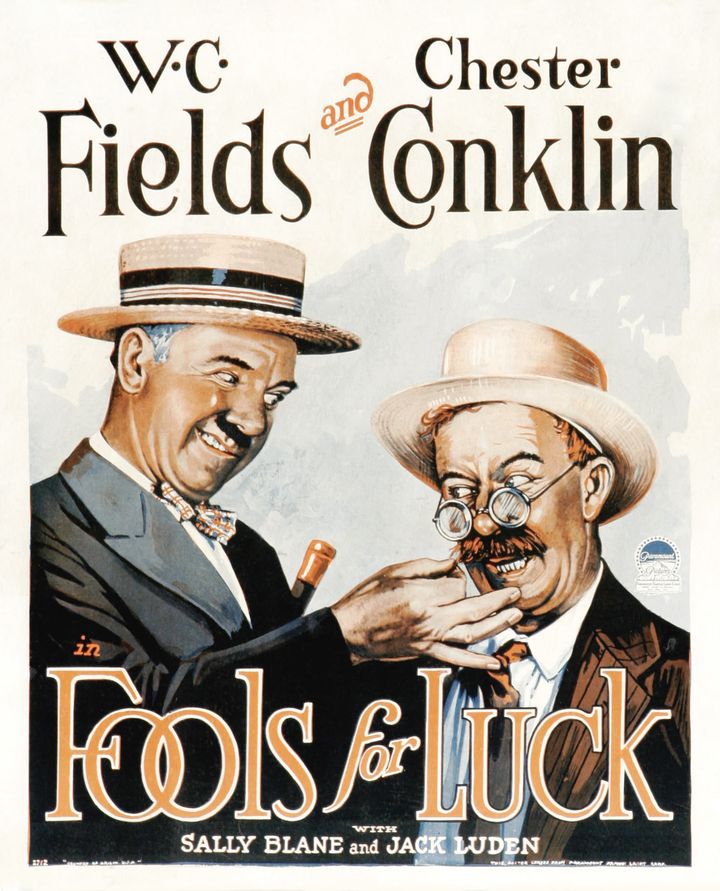 Fools For Luck (1928) Poster