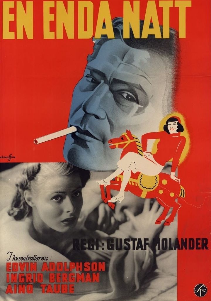 En Enda Natt (1939) Poster