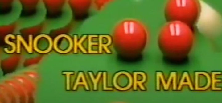 Snooker: Taylor Made (1987) Poster