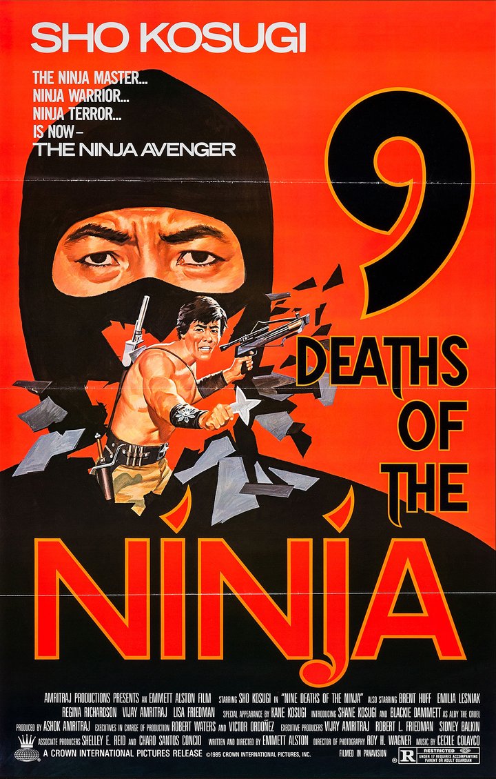 Nine Deaths Of The Ninja (1985) Poster