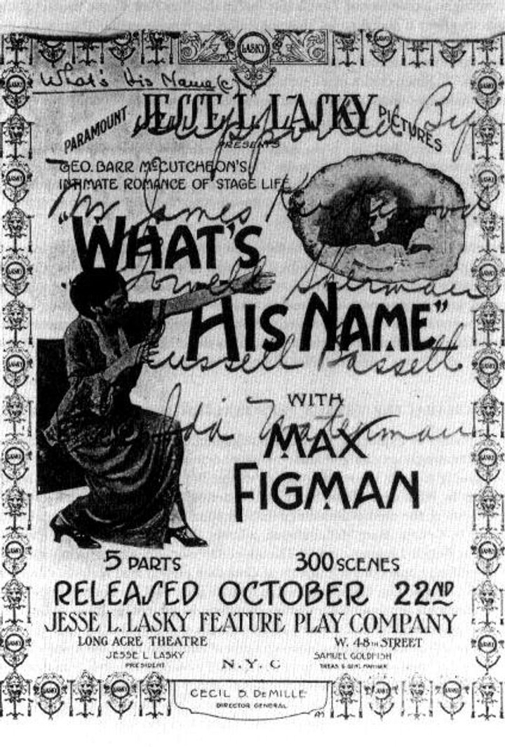 What's His Name (1914) Poster