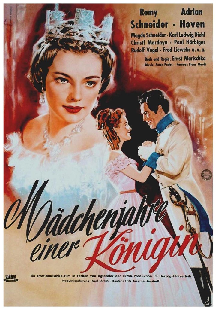 Mädchenjahre Einer Königin (1954) Poster